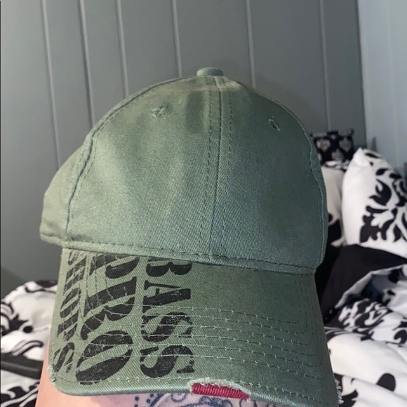 green bass pro hat